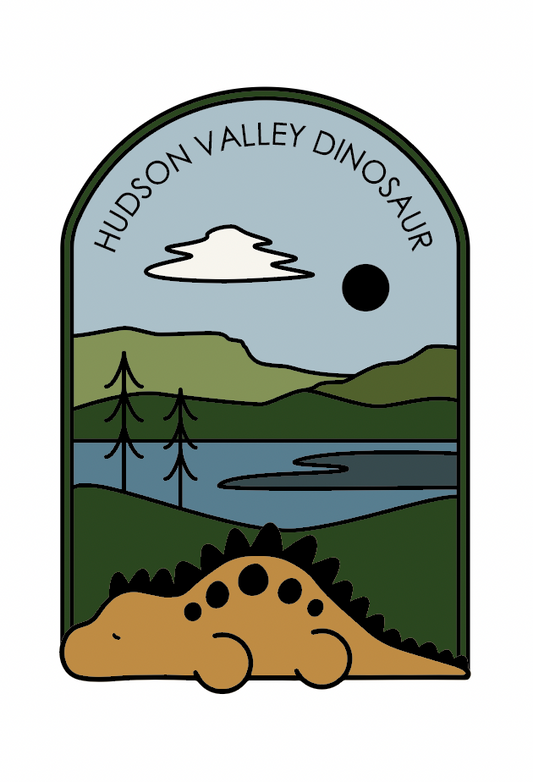 Hudson Valley Dinosaur - Sticker