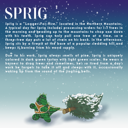 "Sprig" 2024 Holiday Limited Edition Collectible